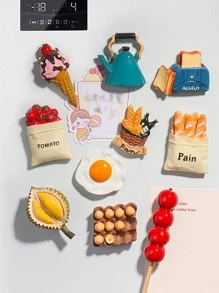 1pc Food Design Fridge Magnet - Multicolor - View 1