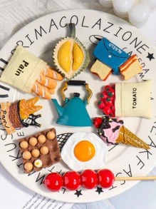 1pc Food Design Fridge Magnet - Multicolor - View 2