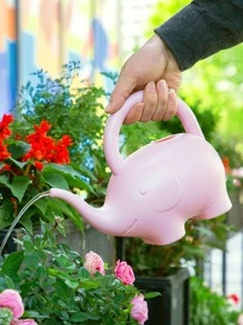 1 pieza Regadera con diseño de elefante - Rosa - Ver 1