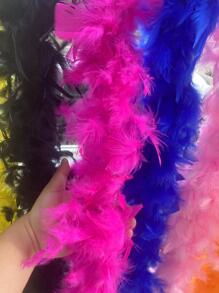 1pc DIY Decorative Feather, Modern Feather Decor DIY Decoration For Home - Orange - View 10