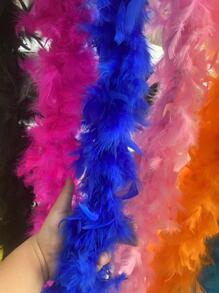 1pc DIY Decorative Feather, Modern Feather Decor DIY Decoration For Home - Orange - View 9