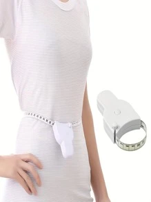 1 pieza Cinta métrica portátil cinta moderno de plástico para casa - Blanco - Ver 6