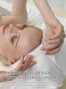 5pcs Plain Bath Towel Set - White - View 6