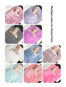 5pcs Plain Bath Towel Set - White - View 10