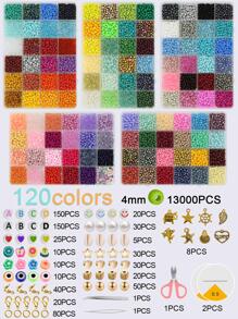 1套釘珠DIY首飾配件 - 彩色 - 查看 3