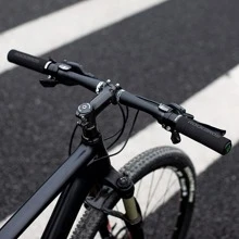 ROCKBROS Bike Grips Foam Single Lock On Bicycle Handle Bar Soft Comfortable Non-Slip Bike Handle Grips For BMX Mountain MTB Beach Cruiser Scooter - 藍色 - 查看 6