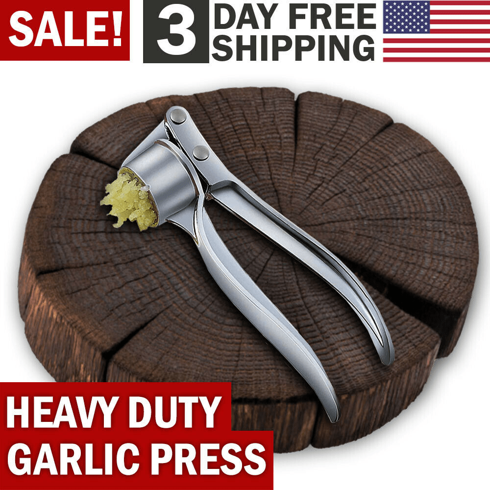 Garlic Press Crusher Mincer Chopper Peeler Squeeze Cutter Stainless Steel Ginger SHEIN USA