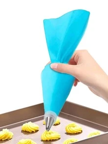 16pcs Piping Nozzle & Pastry Bag Set - Blue - View 2