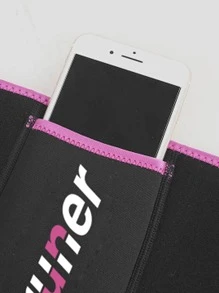 1 đai thắt lưng thể thao thoáng khí - Hồng - Xem 5