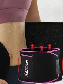 1 đai thắt lưng thể thao thoáng khí - Hồng - Xem 4