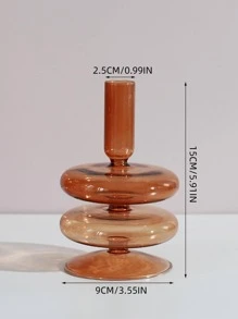 1入組素色燭臺 - 黑色 - 查看 5