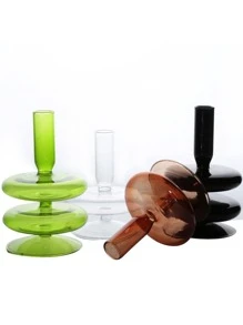 1入組素色燭臺 - 黑色 - 查看 4