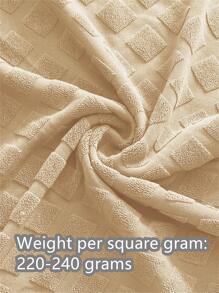 1入組化學纖維提花鳳梨網紗防水椅套適用於計算機椅子,辦公椅,和閒暇椅子 - 米色 - 查看 10