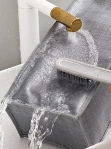 1 hộp đựng quần áo có thể gập lại nhiều ngăn - Xám - Xem 6