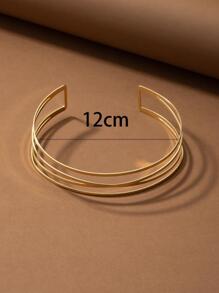 Vòng cổ tối giản - Vàng - Xem 5