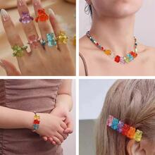1入組熊DIY首飾配件 - 彩色 - 查看 6