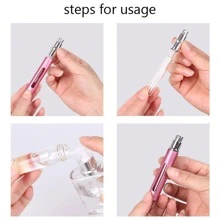 1入組便攜香水噴霧瓶 - 黑色 - 查看 2