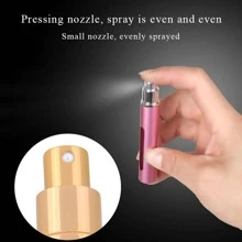 1入組便攜香水噴霧瓶 - 黑色 - 查看 3