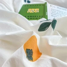 水果和葉子圖案被套套裝內芯 - 彩色 - 查看 7