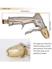 5 piezas alta presión Pistola de agua Set - Multicolor - Ver 6