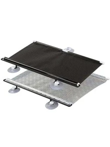 1入組PVC窗戶螢幕貼紙 - 銀色 - 查看 8