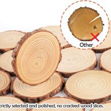 12pcs Wood Slices - Yellow - View 4