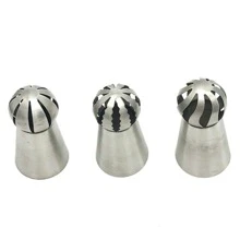 3pcs Stainless Steel Piping Nozzle - Silver - View 6