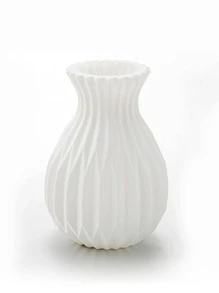 1 pieza Florero de plástico - Blanco - Ver 9