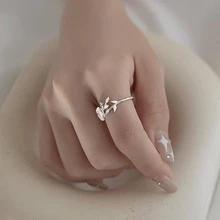 Nhẫn Trang Trí Đá Cubic Zirconia - Bạc - Xem 2