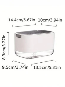 1入組素色加壓肥皂按壓瓶 - 黑色 - 查看 6