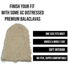 Meromibe 仿旧拉法帽面罩时尚滑雪面罩防风冬季优质均码 Shiesty 仿旧面罩无檐小便帽针织全脸面罩防痒无檐小便帽音乐节酒吧嘻哈 - 粉色 - 查看 6