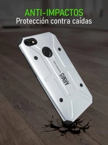 Funda Case Para Galaxy Note 8 Uso Rudo Armor - Plateado - Ver 2