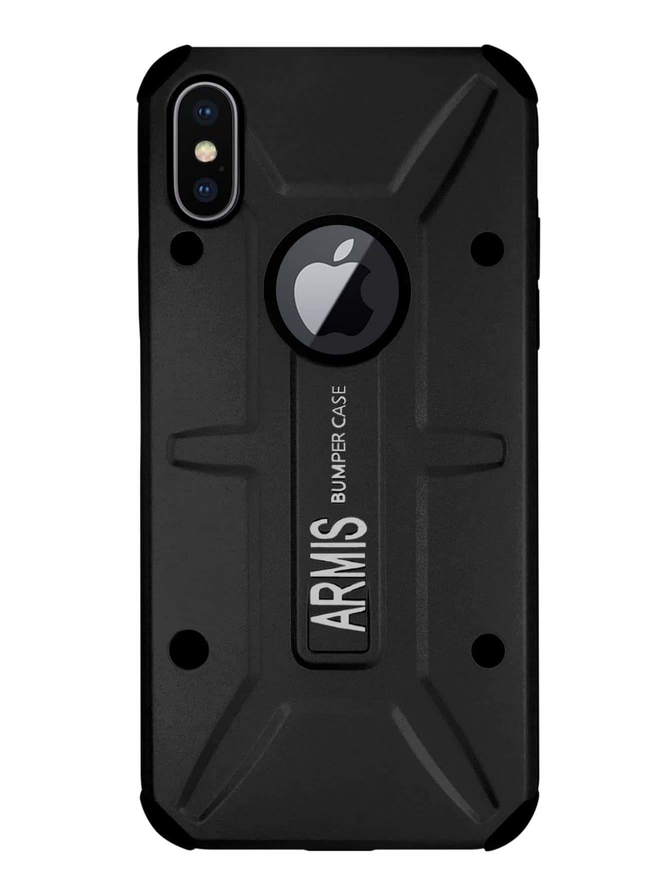 Funda Case Para iPhone X Uso Rudo Armis - Negro - Ver 1