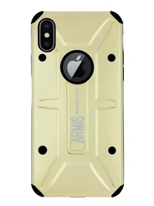 Funda Case Para iPhone X Uso Rudo Armis - Dorado - Ver 1