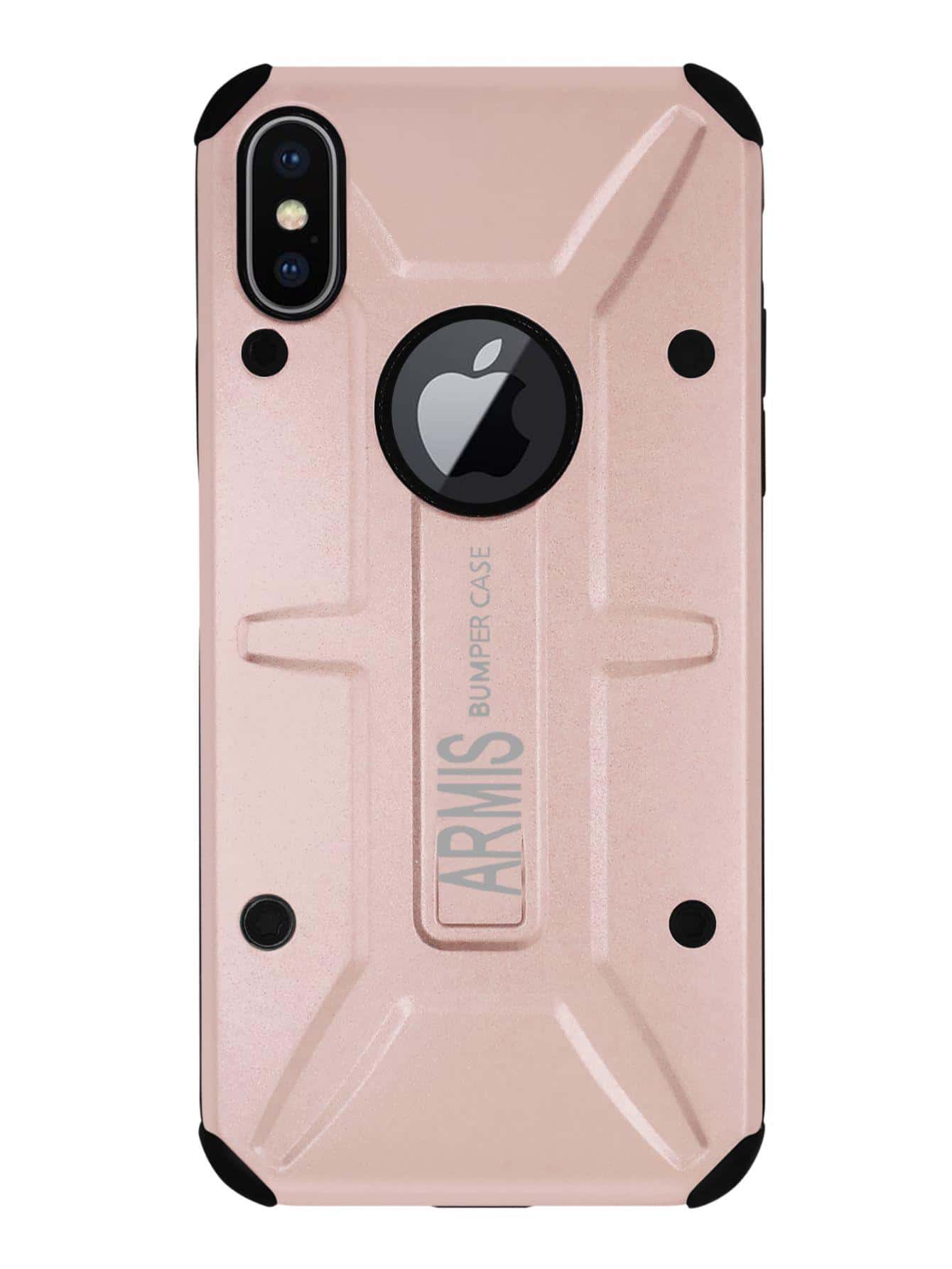 Funda Case Para iPhone X Uso Rudo Armis - Rosa - Ver 1