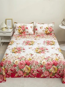 Floral Pattern Flat Sheet