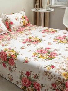 Floral Pattern Flat Sheet