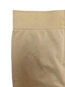 Short de licra para mujer corta. - Camel - Ver 3