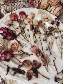 40pcs Floral Pattern Sticker, Creative Multi-Purpose Decorative Sticker For Hand Account Decoration Back To School - Multicolor - View 2