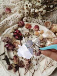 40pcs Floral Pattern Sticker, Creative Multi-Purpose Decorative Sticker For Hand Account Decoration Back To School - Multicolor - View 3