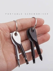 2pcs Multifunction Screwdriver, Tools For Men - Black - View 7