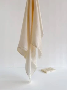 Khăn quàng cổ tối giản - Màu be - Xem 3