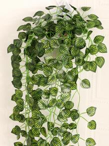 2入組人造葉藤 - 軍綠色 - 查看 2