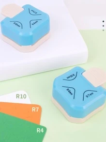 1入組撞色圓角機現代切角機 - 藍色 - 查看 2