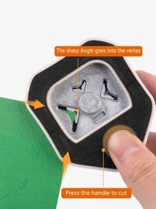 1入組撞色圓角機現代切角機 - 藍色 - 查看 5