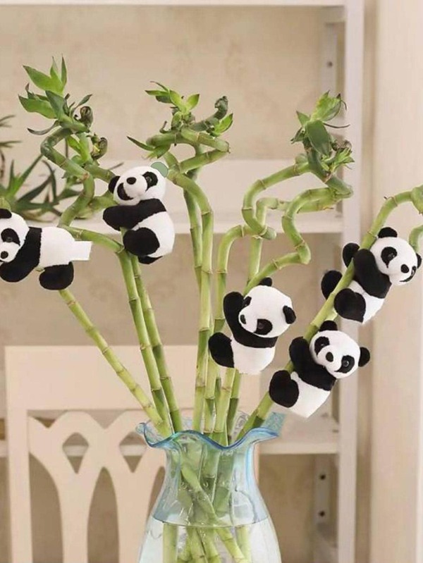 1 pieza Decoración artesanal con diseño de panda, mejor regalo