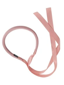 Skinny Scarf Decor Solid Headband - Pink - View 2
