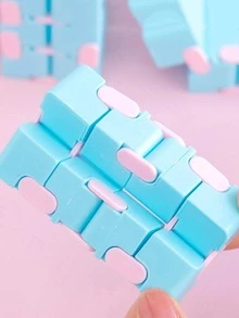1pc Random Magic Cube Design Toy - Multicolor - View 5