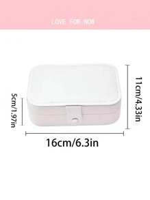 1pc Multi-grid Jewelry Storage Box - Blue - View 6