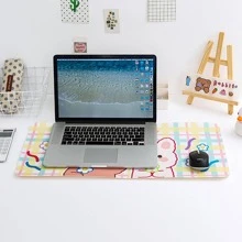 卡通兔子圖案鼠標墊